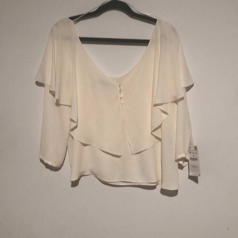 ZARA OFF WHITE BLOUSE